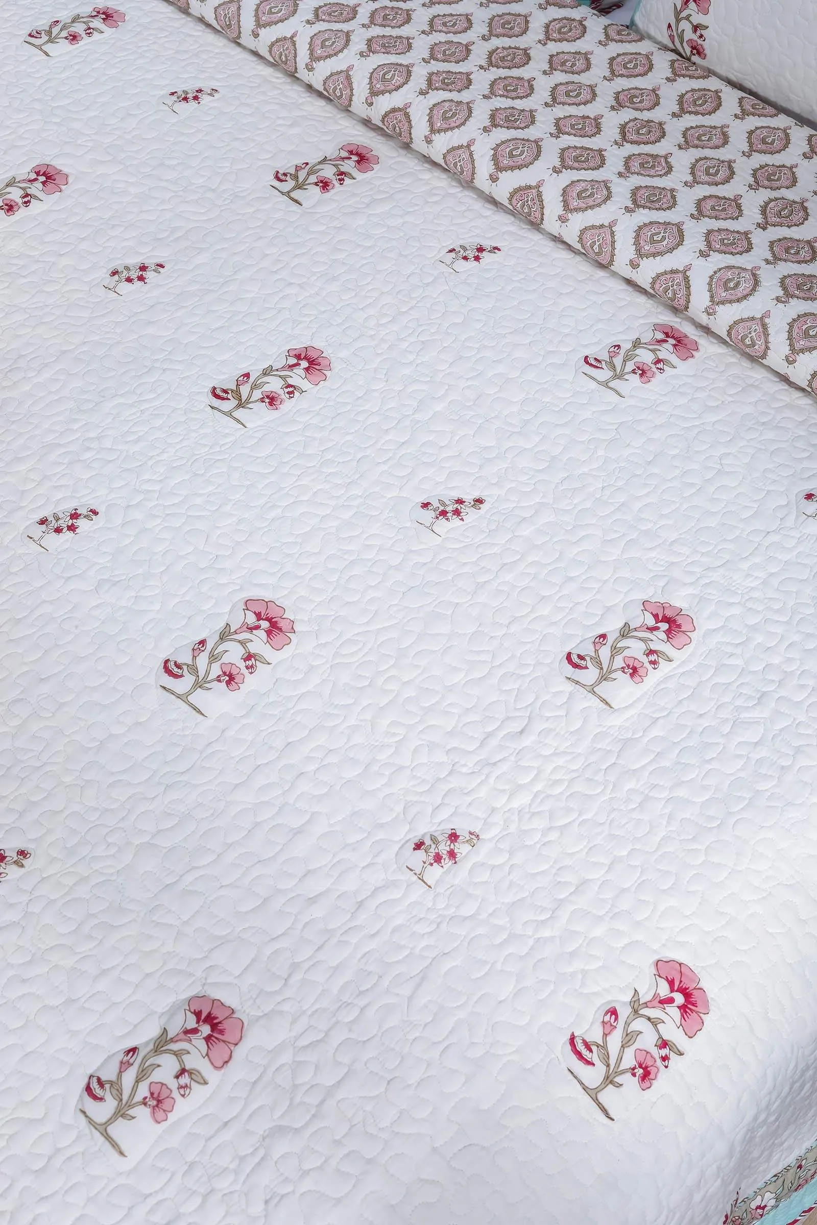 Afreen Quilted Cotton Bedcover