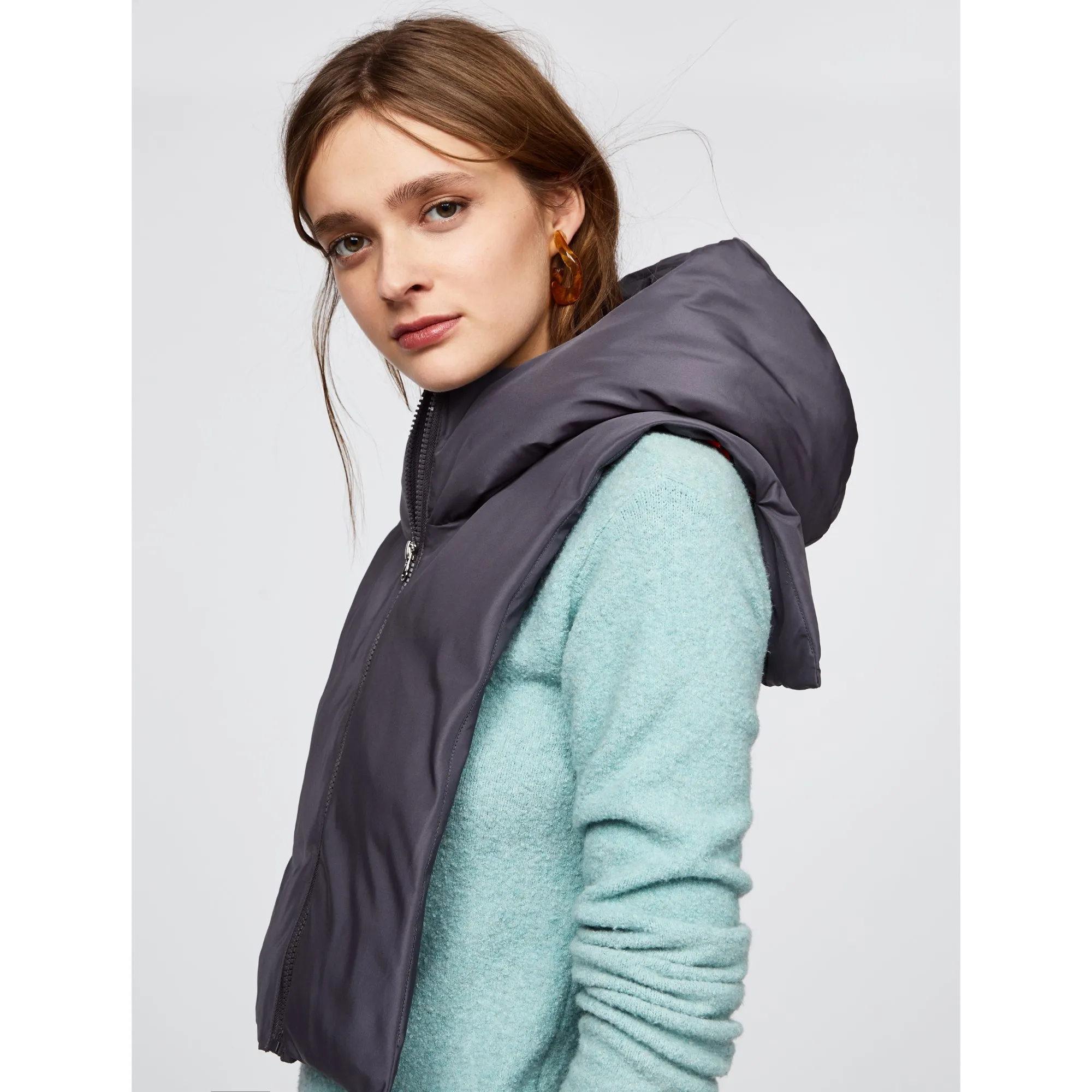 Ape Padded scarf - Grey