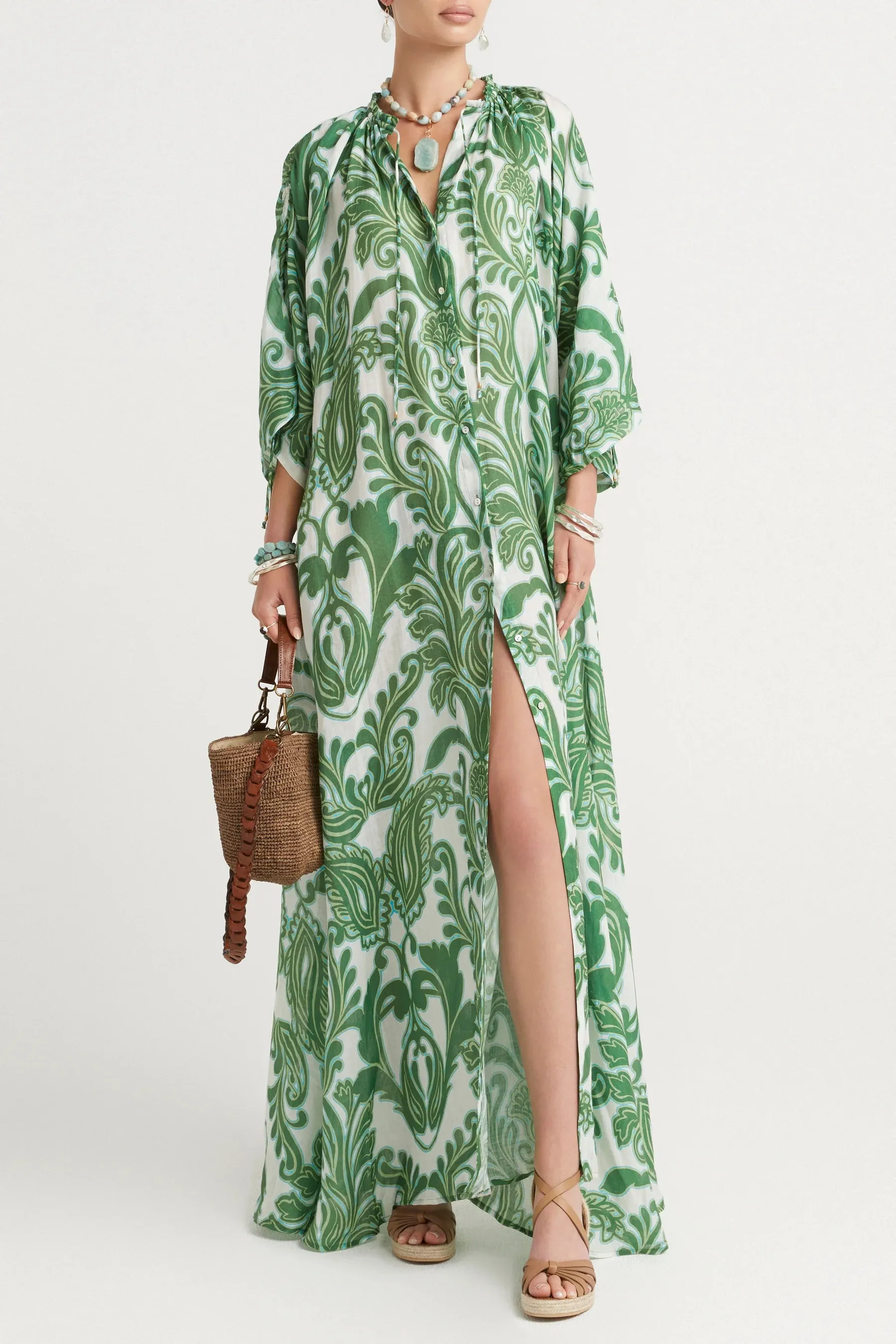 Athena Kaftan Print
