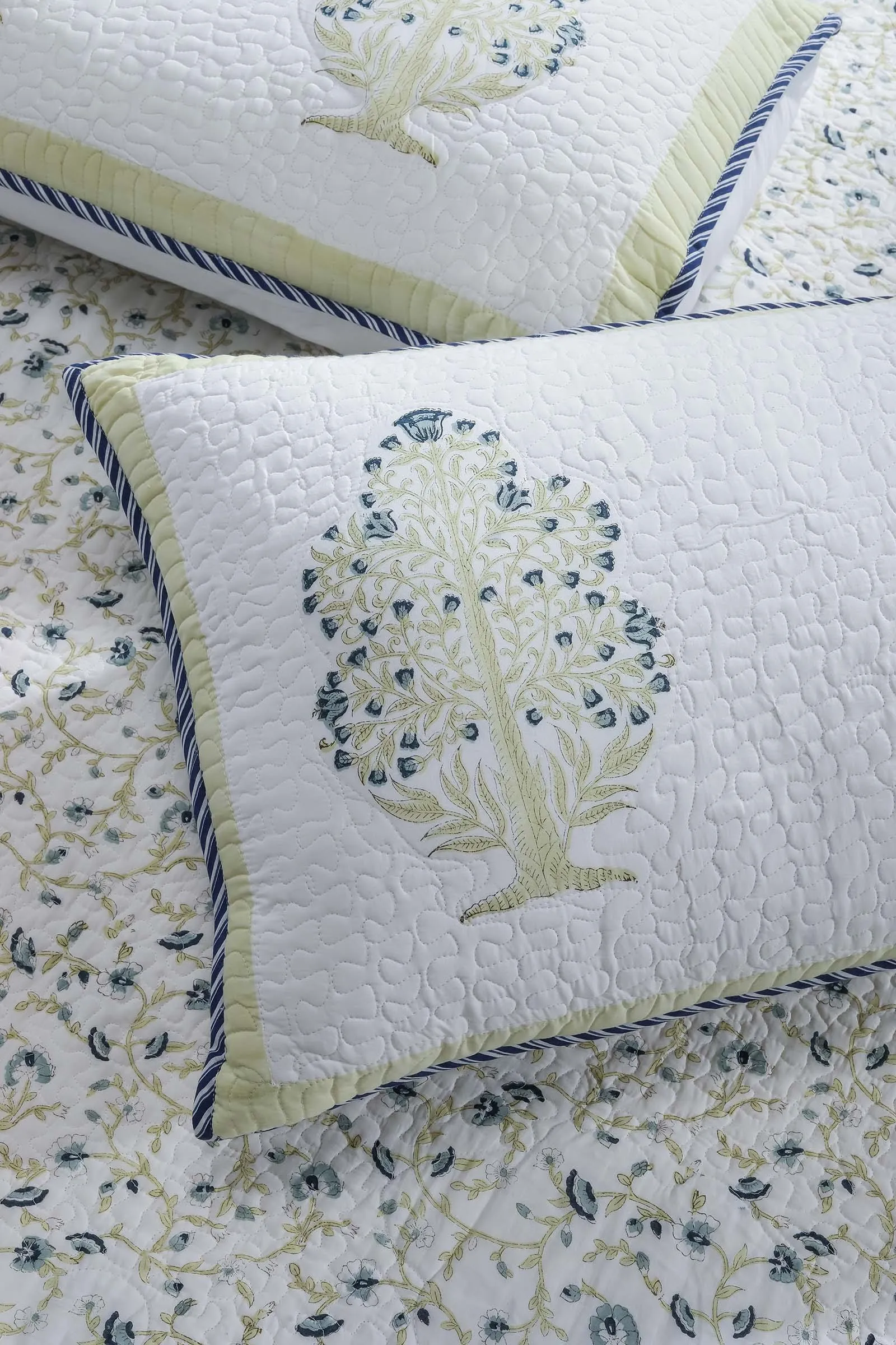 Bagh E Hur Quilted Cotton Bedcover