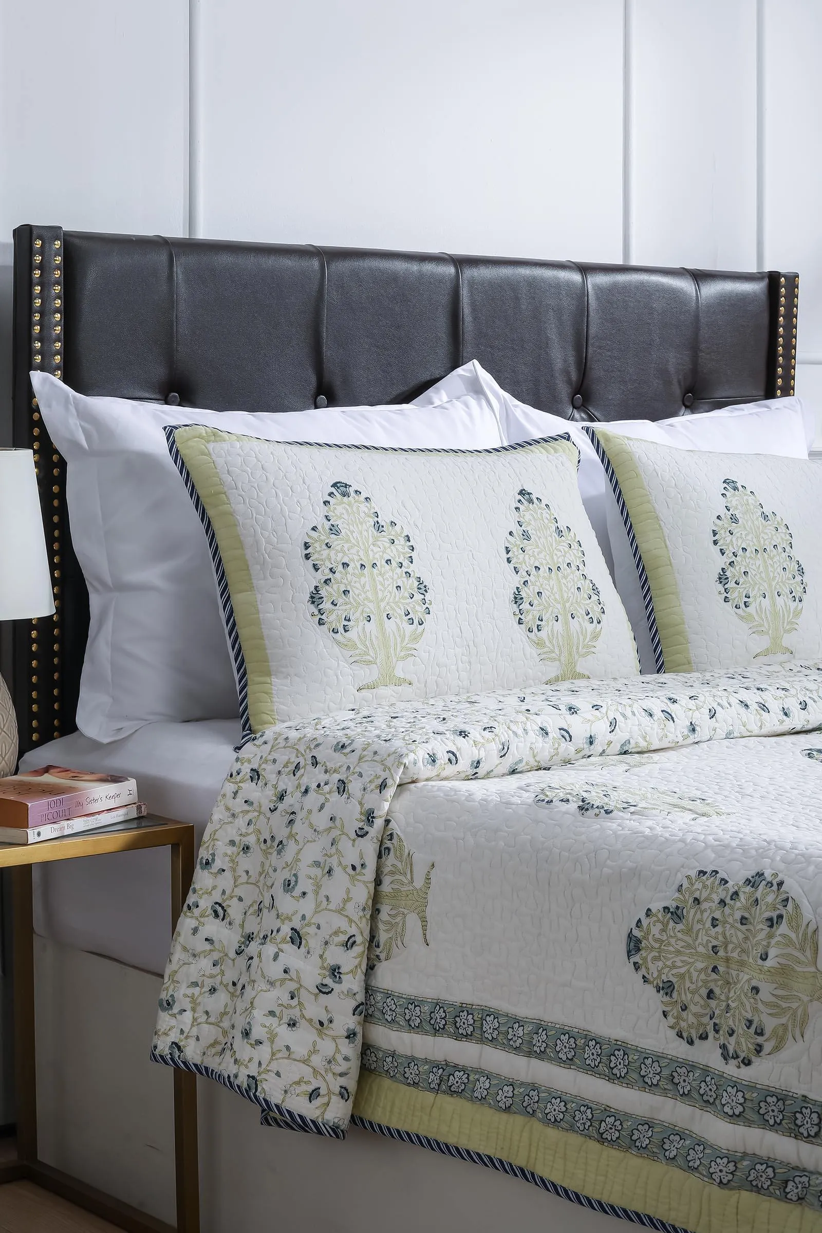 Bagh E Hur Quilted Cotton Bedcover