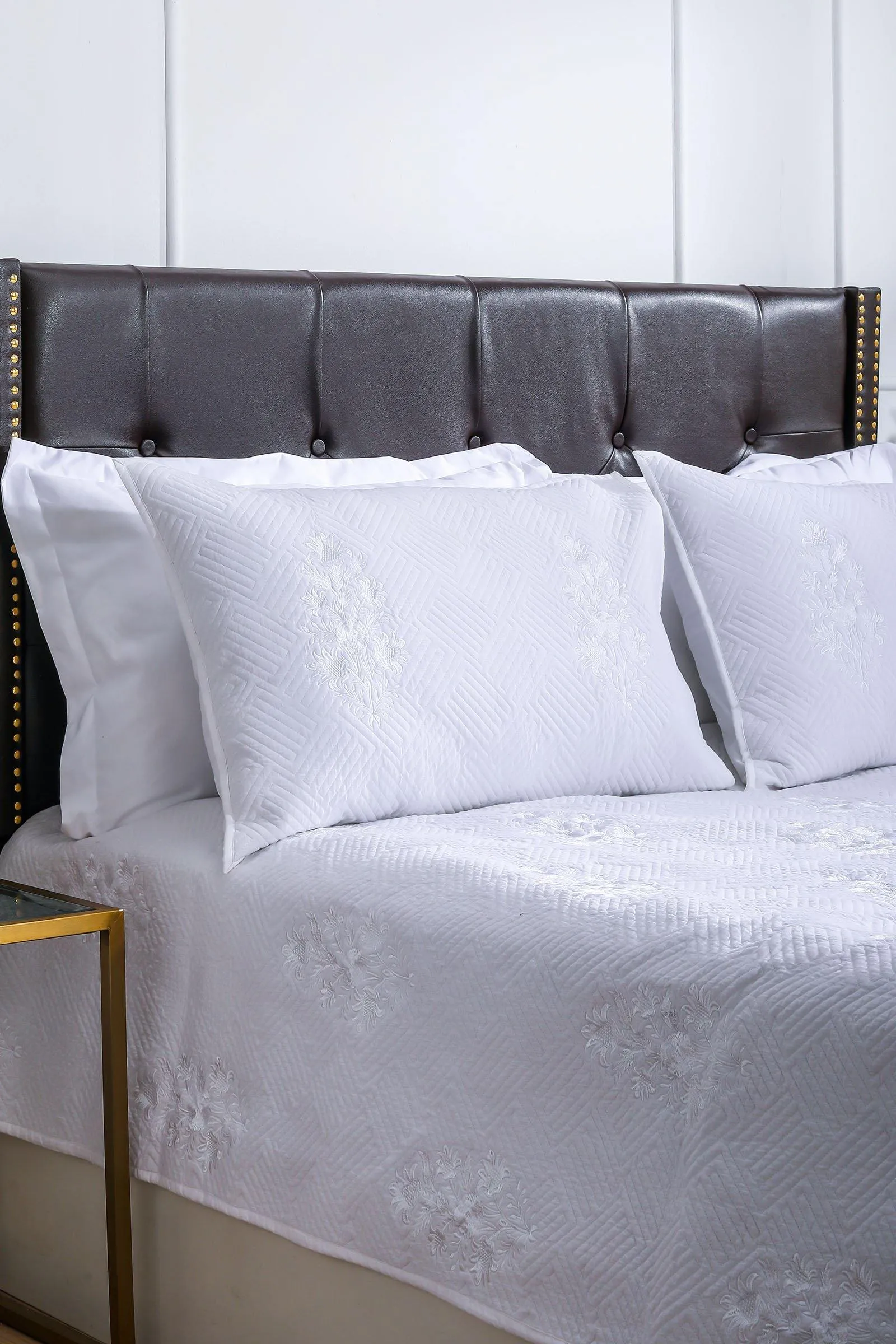 Bagh E Shabnam Cotton Embroidered Bedcover