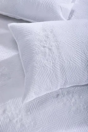 Bagh E Shabnam Cotton Embroidered Bedcover