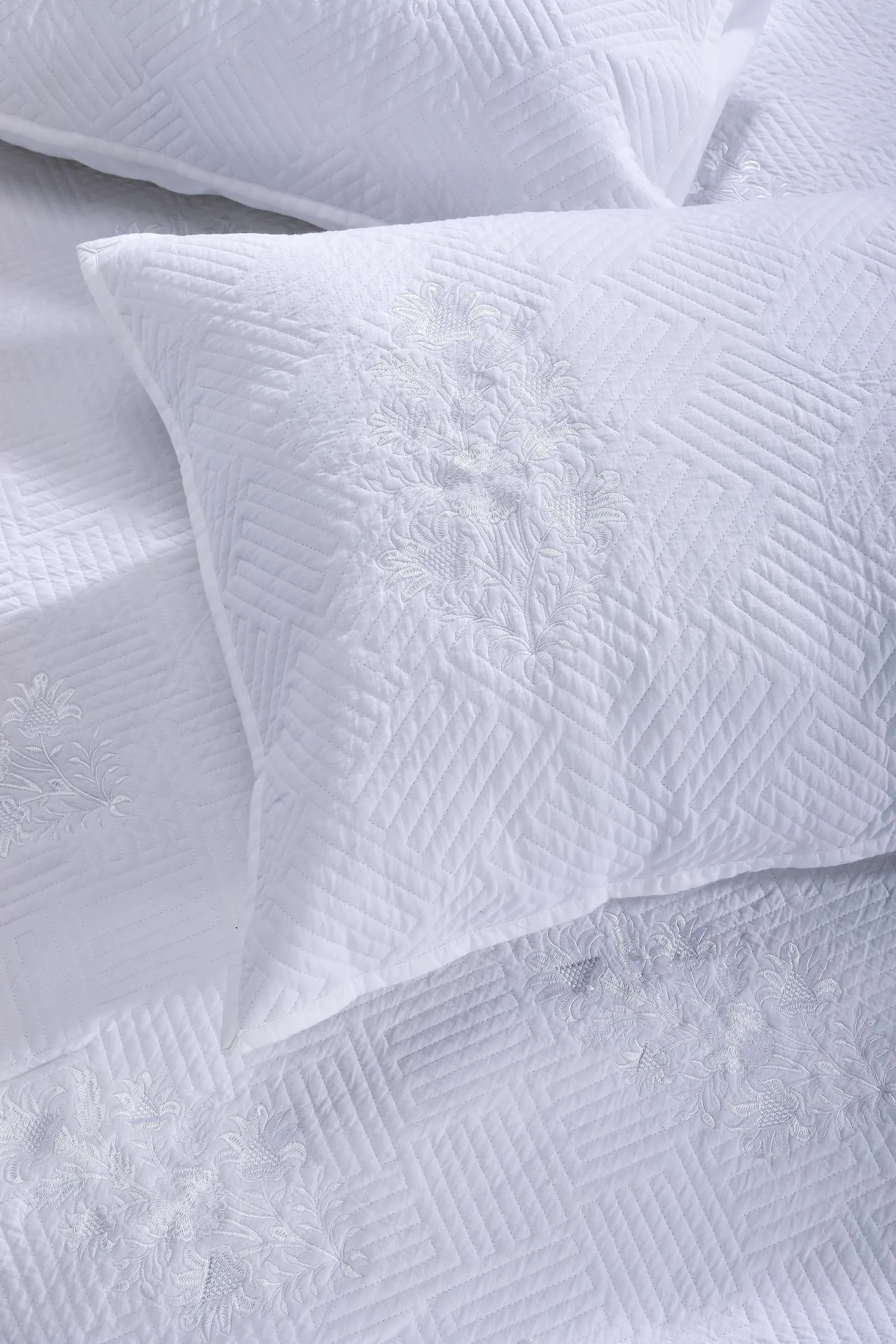 Bagh E Shabnam Cotton Embroidered Bedcover