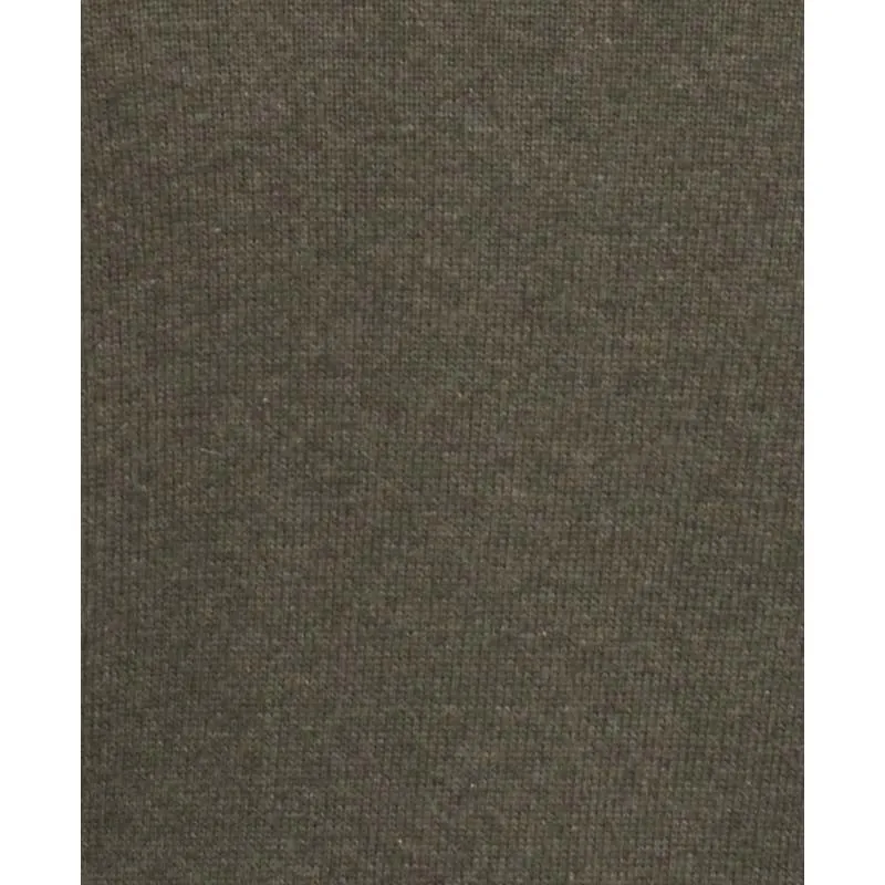 Barbour Cotton Half Zip Mens Jumper - Olive Marl