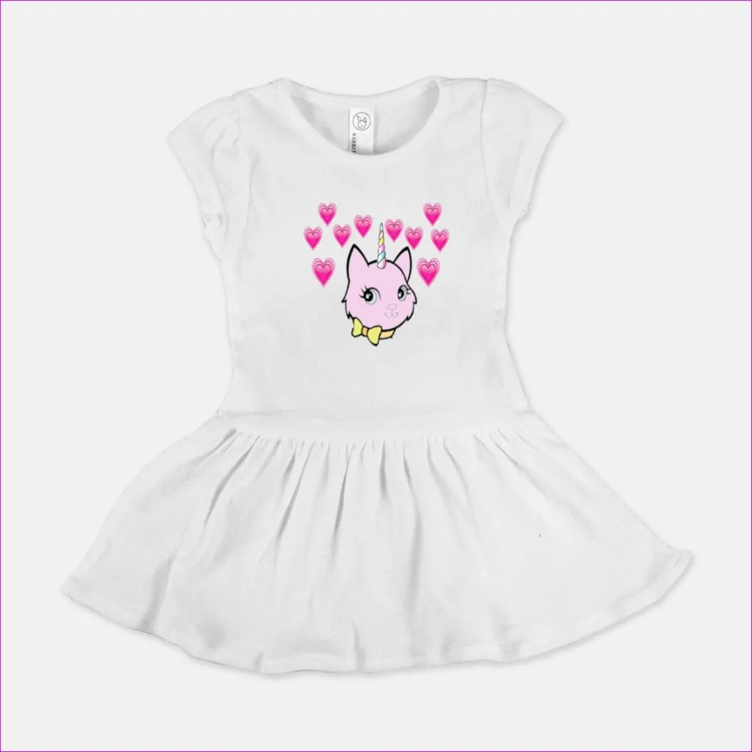 Bec & Friends Uni-Kitten Baby Rib Dress 6mo-6yrs