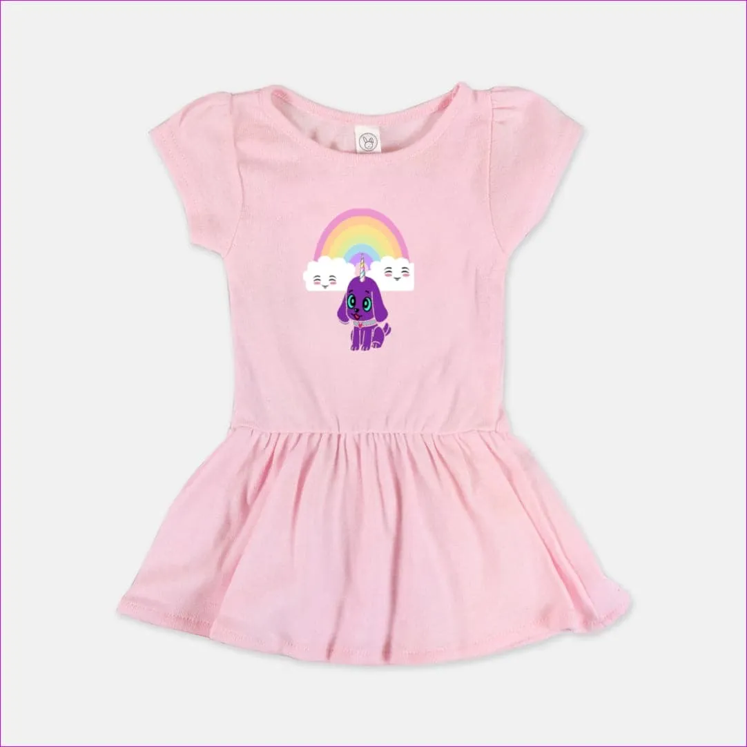 Bec's Uni-Pup Baby Rib Dress 6mo-6yrs