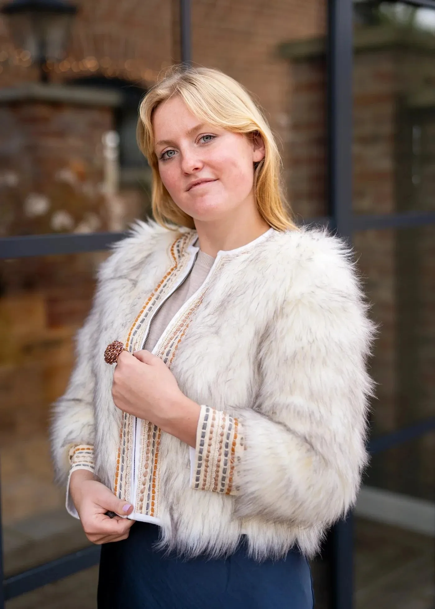 Bl-nk Pheba Faux Fur jacket