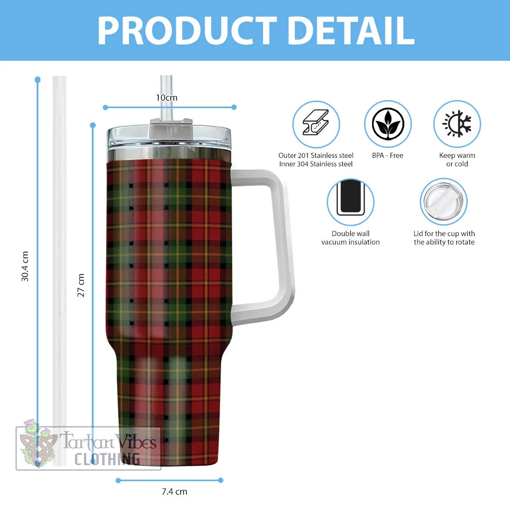 Blackstock Red Dress Tartan Tumbler with Handle
