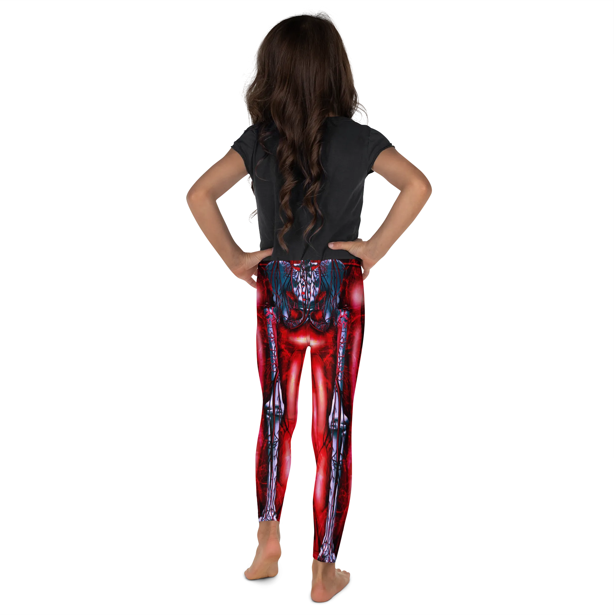 Blooded Muscles Horror Kids Leggings