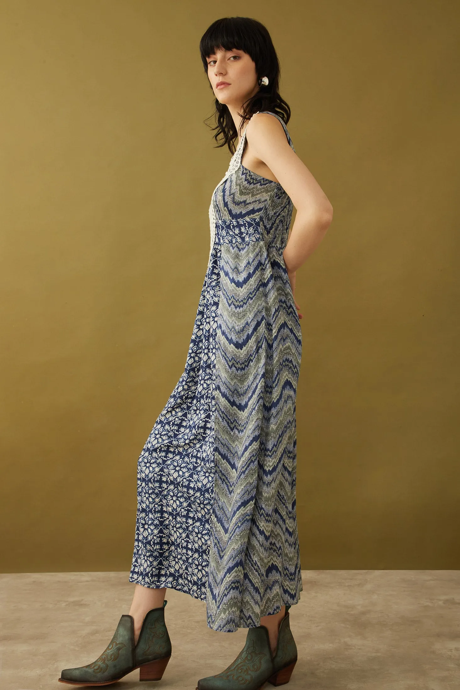 Bohera Mabel Lace Accent Dress