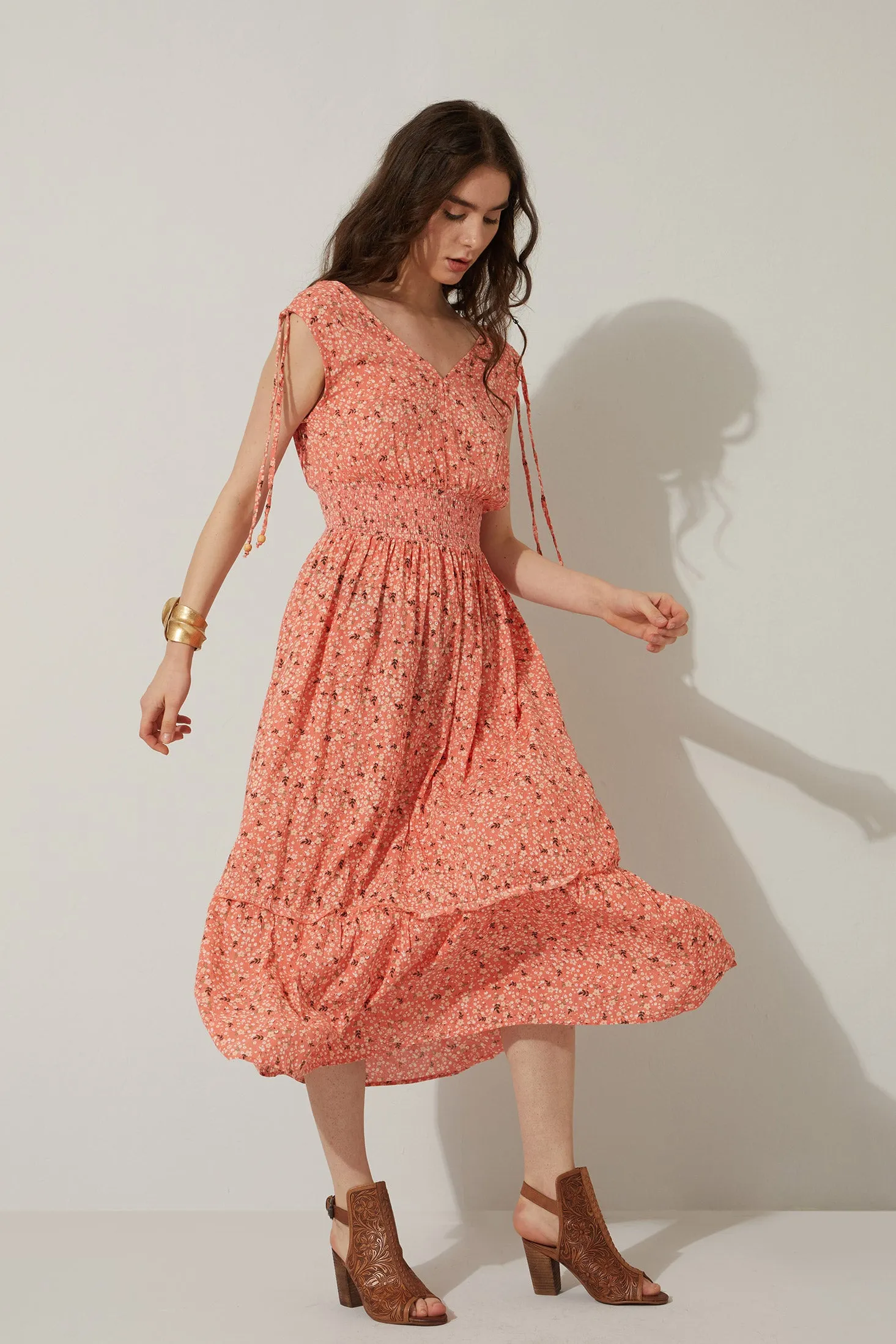 Bohera Saylee's Delight Drop Waist Dress