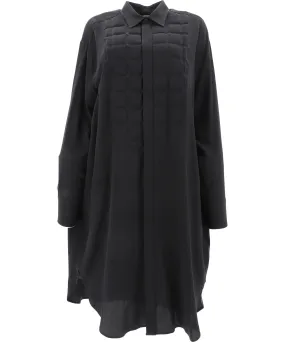 Bottega Veneta Quilted Front Shirt Dress