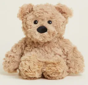 Brown Curly Bear Warmies Junior
