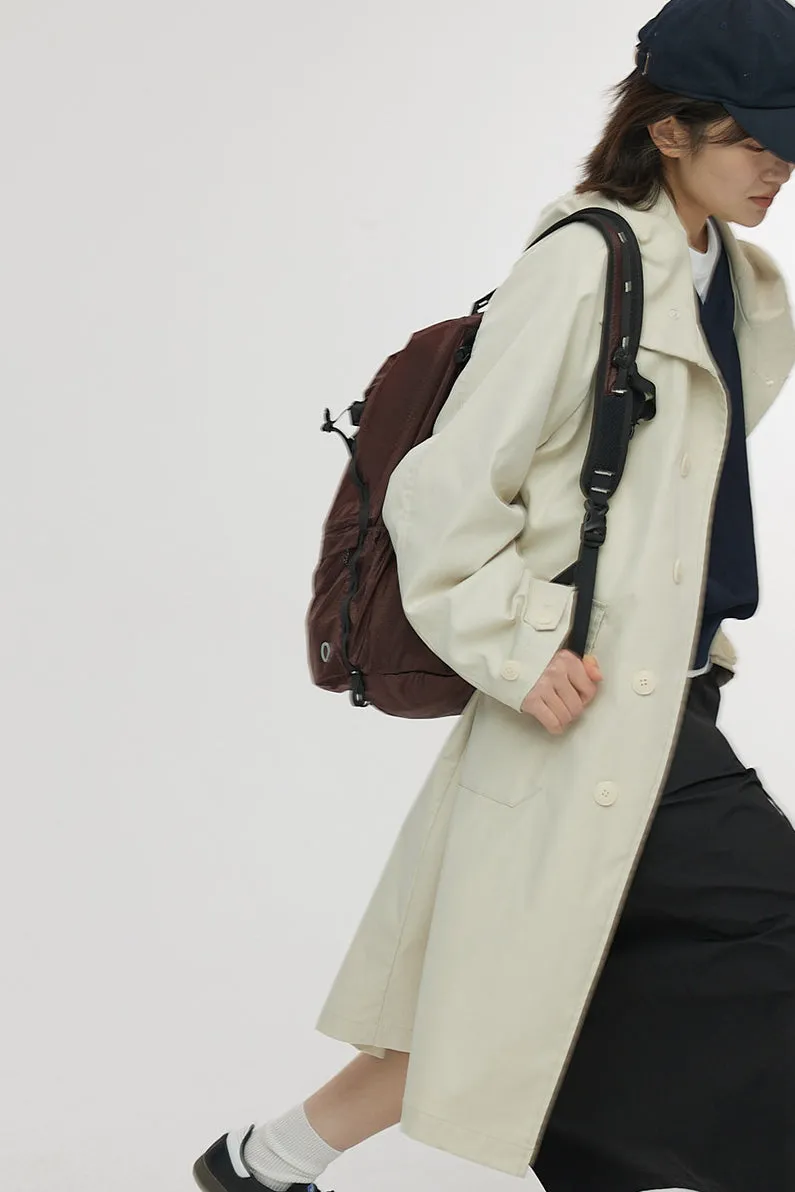 BULVBUTING  フーデッドトレンチコート BLBT032