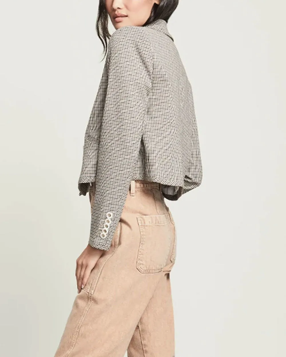 Camel Check Nevis Jacket