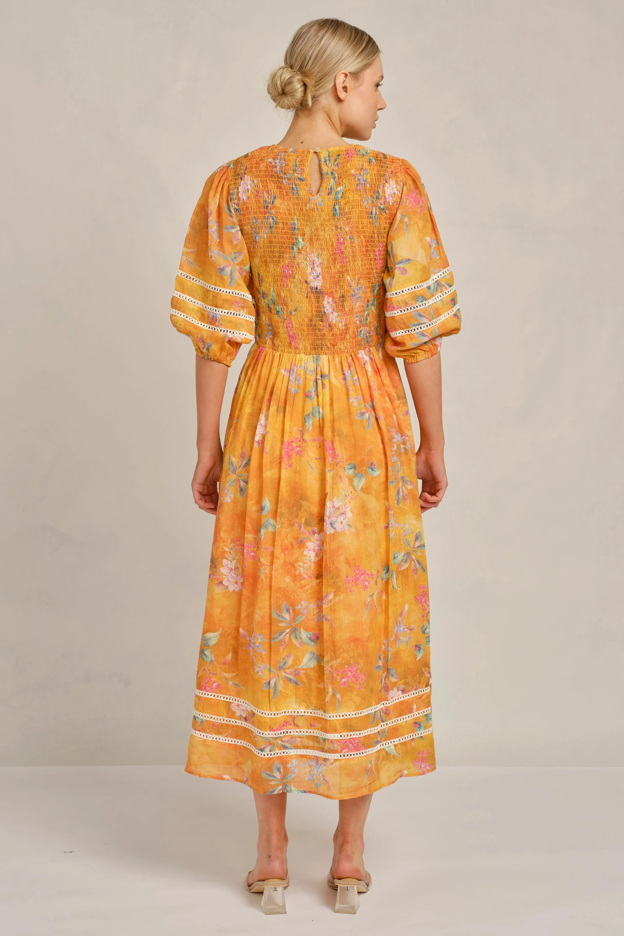 Cameo Dress in Delilah Sunset