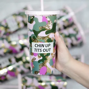 Chin Up Plastic Tumbler