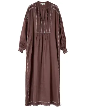 Chocolate Sylvie Maxi Dress