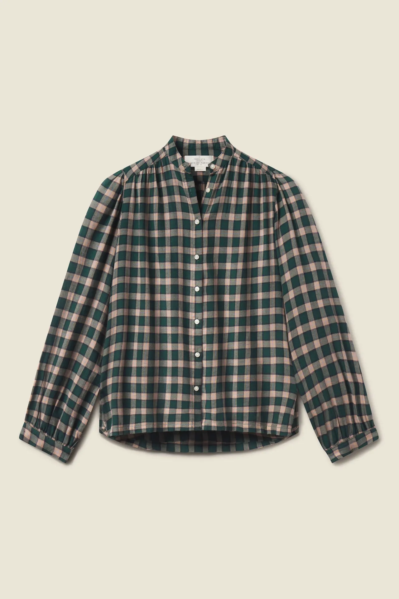Clara Blouse Roebuck Plaid