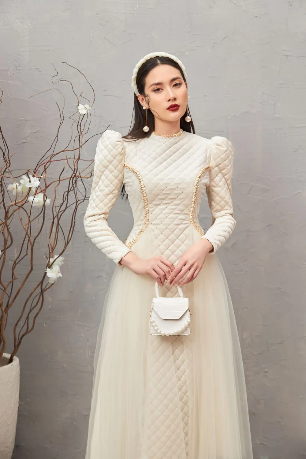 Clara Puffy Sleeves Dress