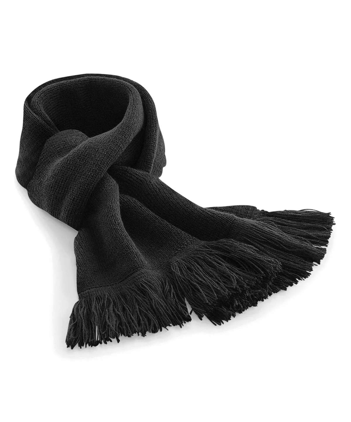 Classic knitted scarf | Heather Grey