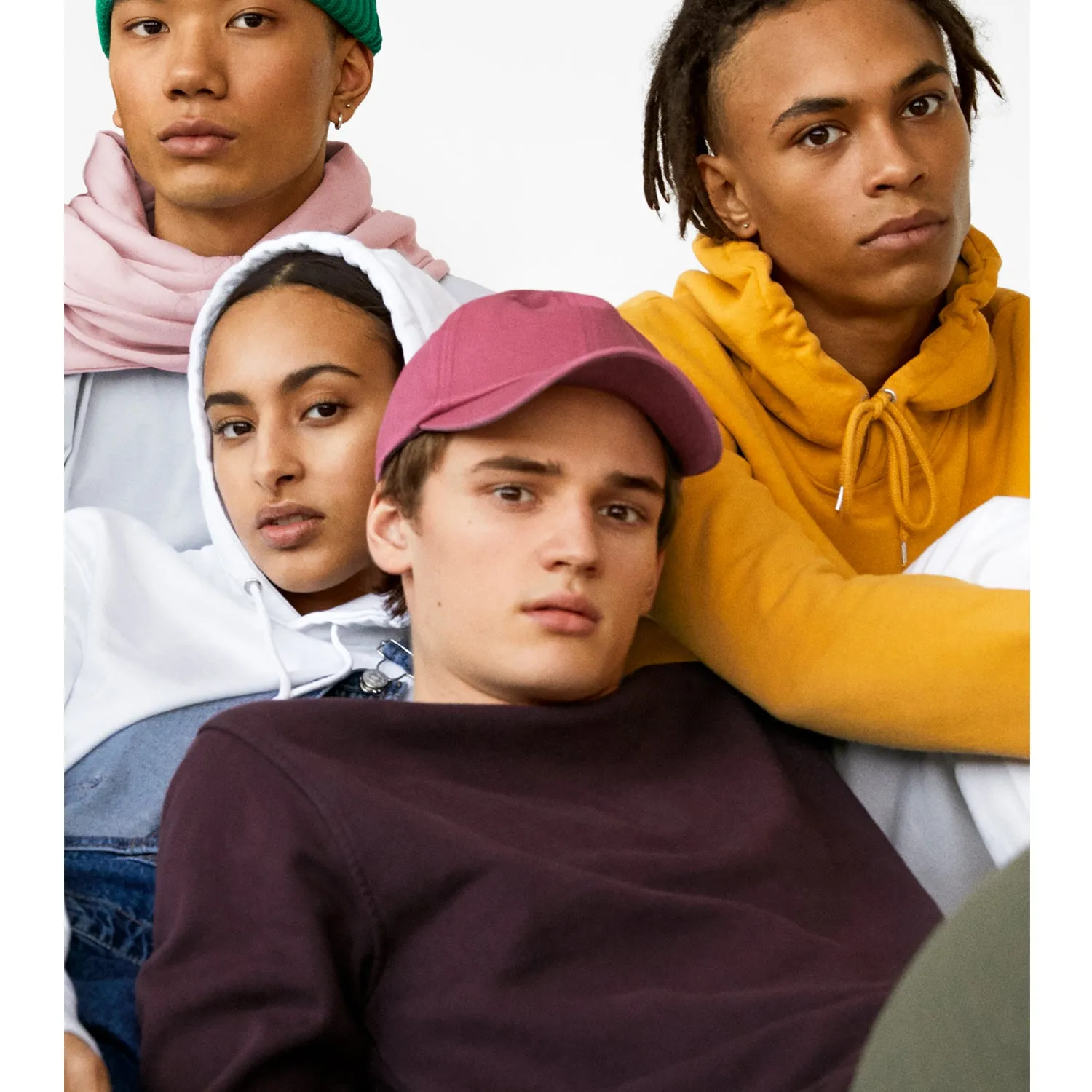 Classic Organic Unisex Crewneck Sweatshirt, Burned Yellow