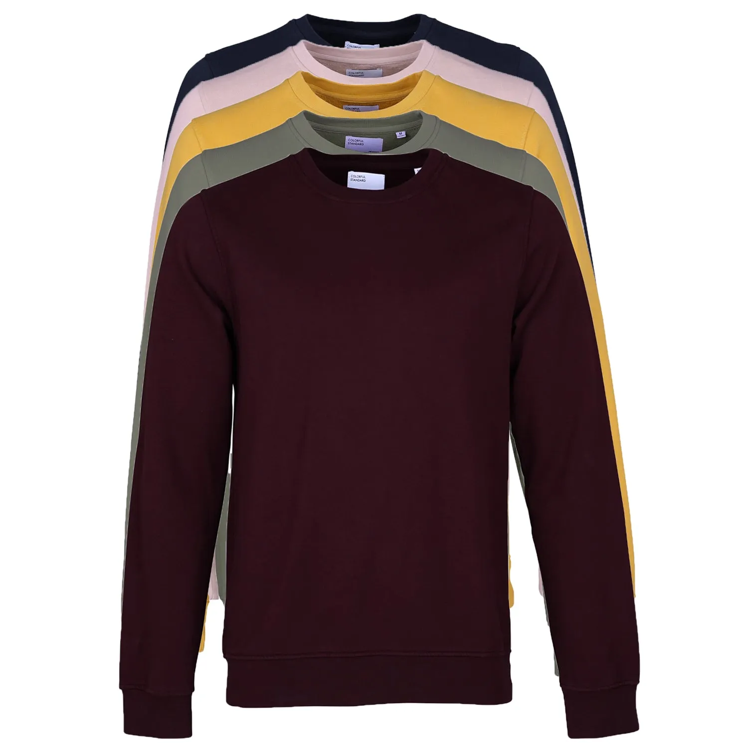 Classic Organic Unisex Crewneck Sweatshirt, Burned Yellow