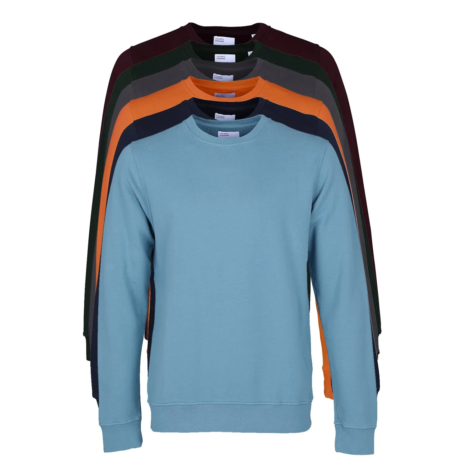 Classic Organic Unisex Crewneck Sweatshirt, Burned Yellow