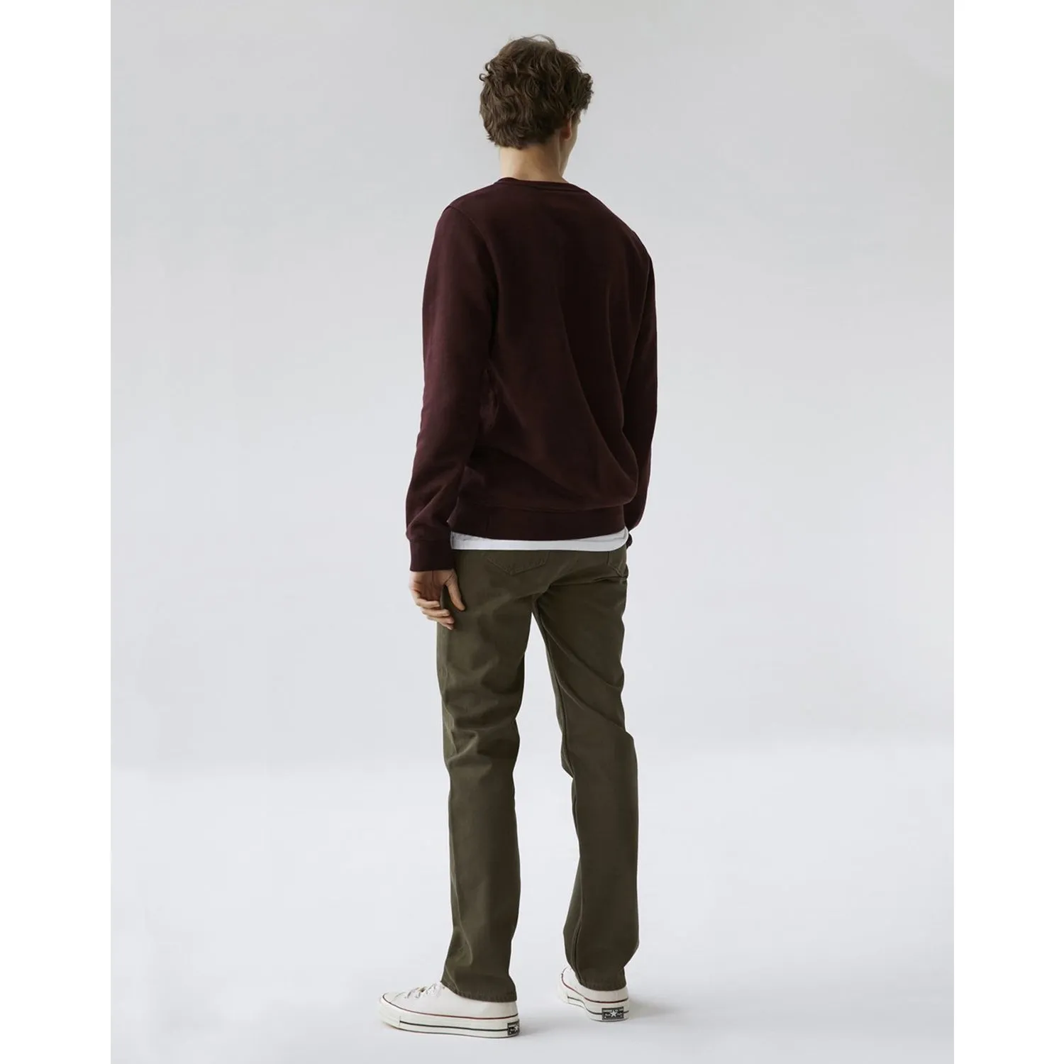 Classic Organic Unisex Crewneck Sweatshirt, Burned Yellow
