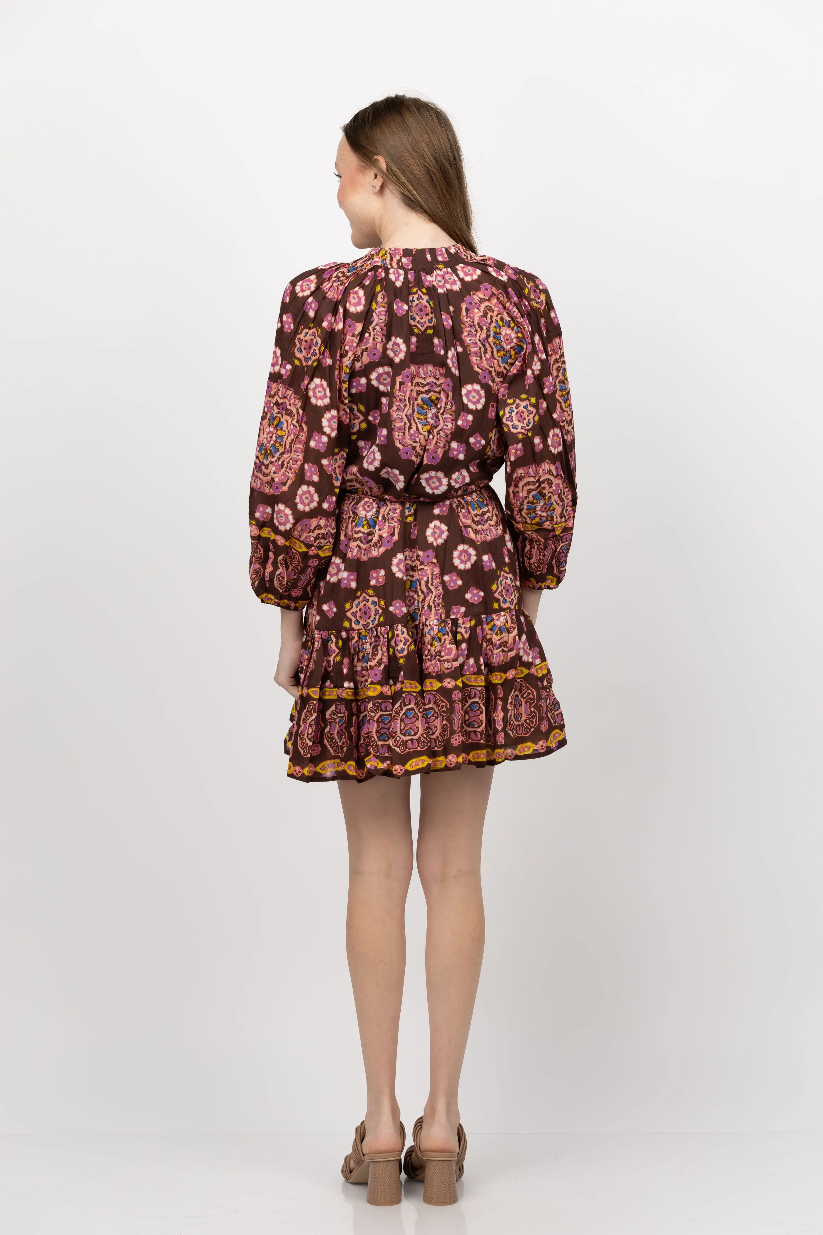 Cleobella Eliva Mini Dress in Avalon Print