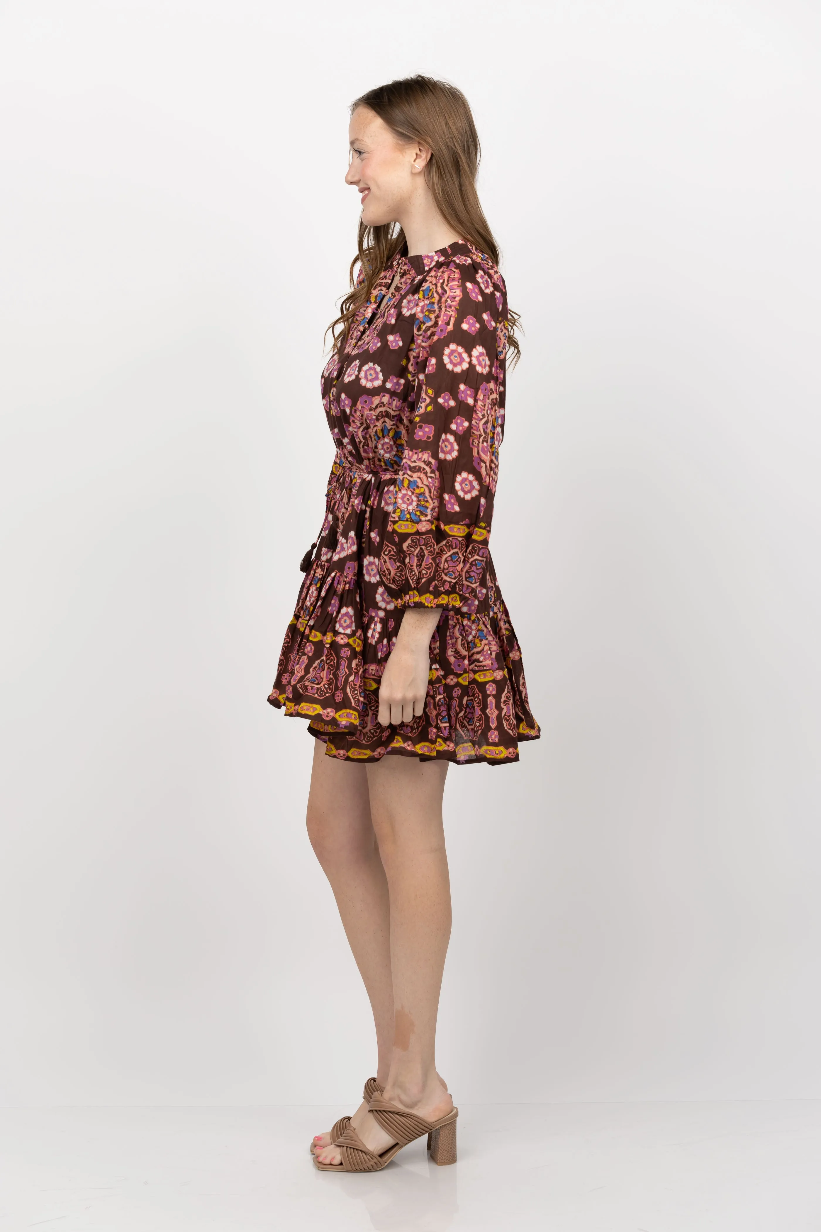 Cleobella Eliva Mini Dress in Avalon Print