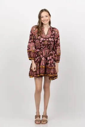 Cleobella Eliva Mini Dress in Avalon Print