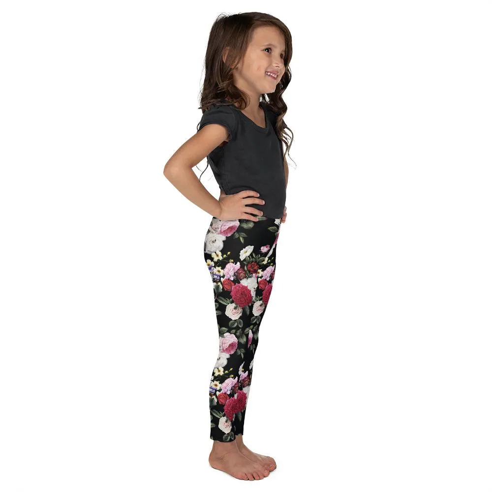 Colorful Roses Kid's Leggings