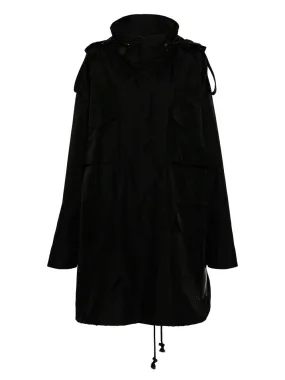 Concealed-hood Parka
