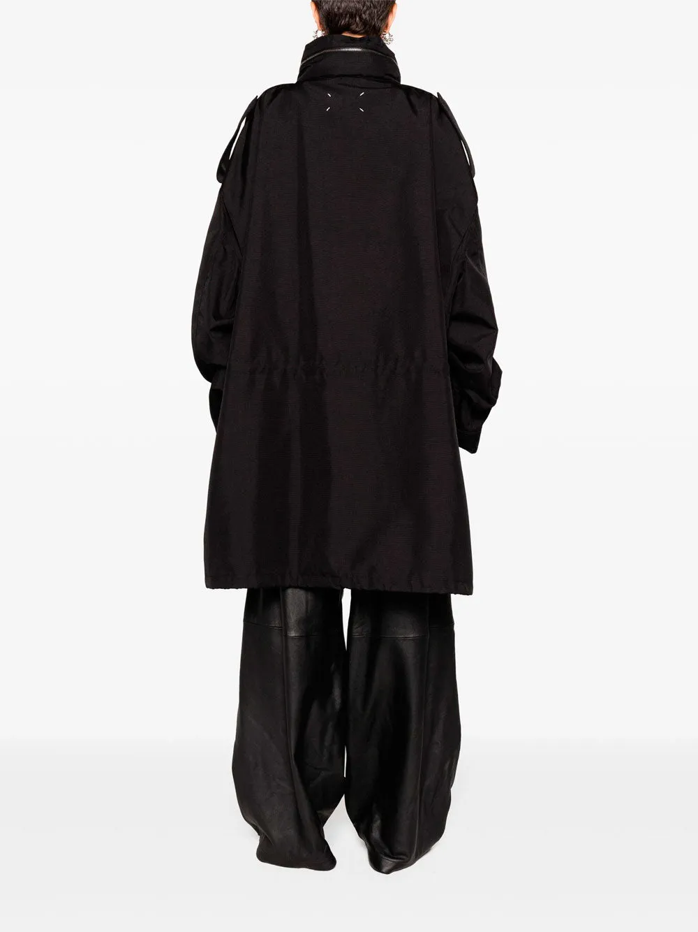 Concealed-hood Parka