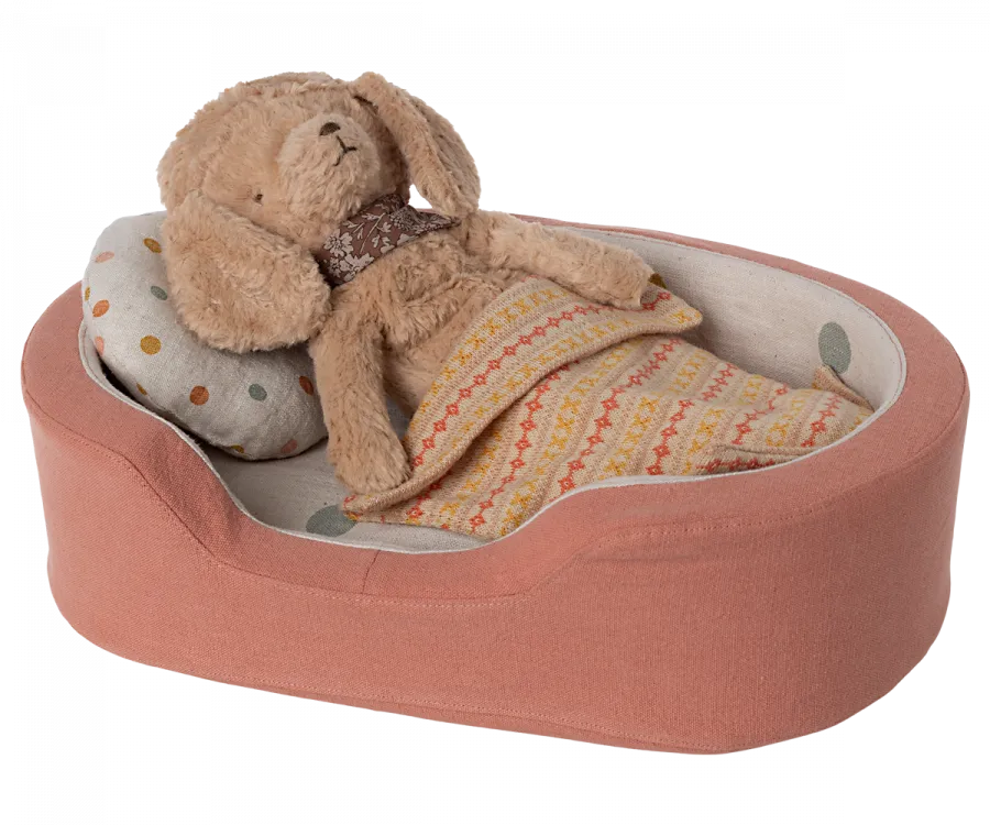 Dog basket - Coral