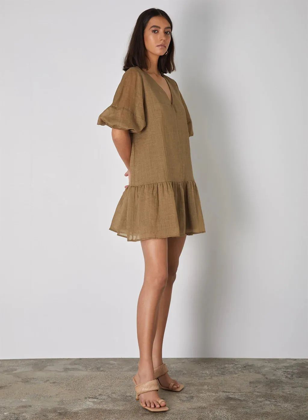 Esmaee Demi Dress - Moss