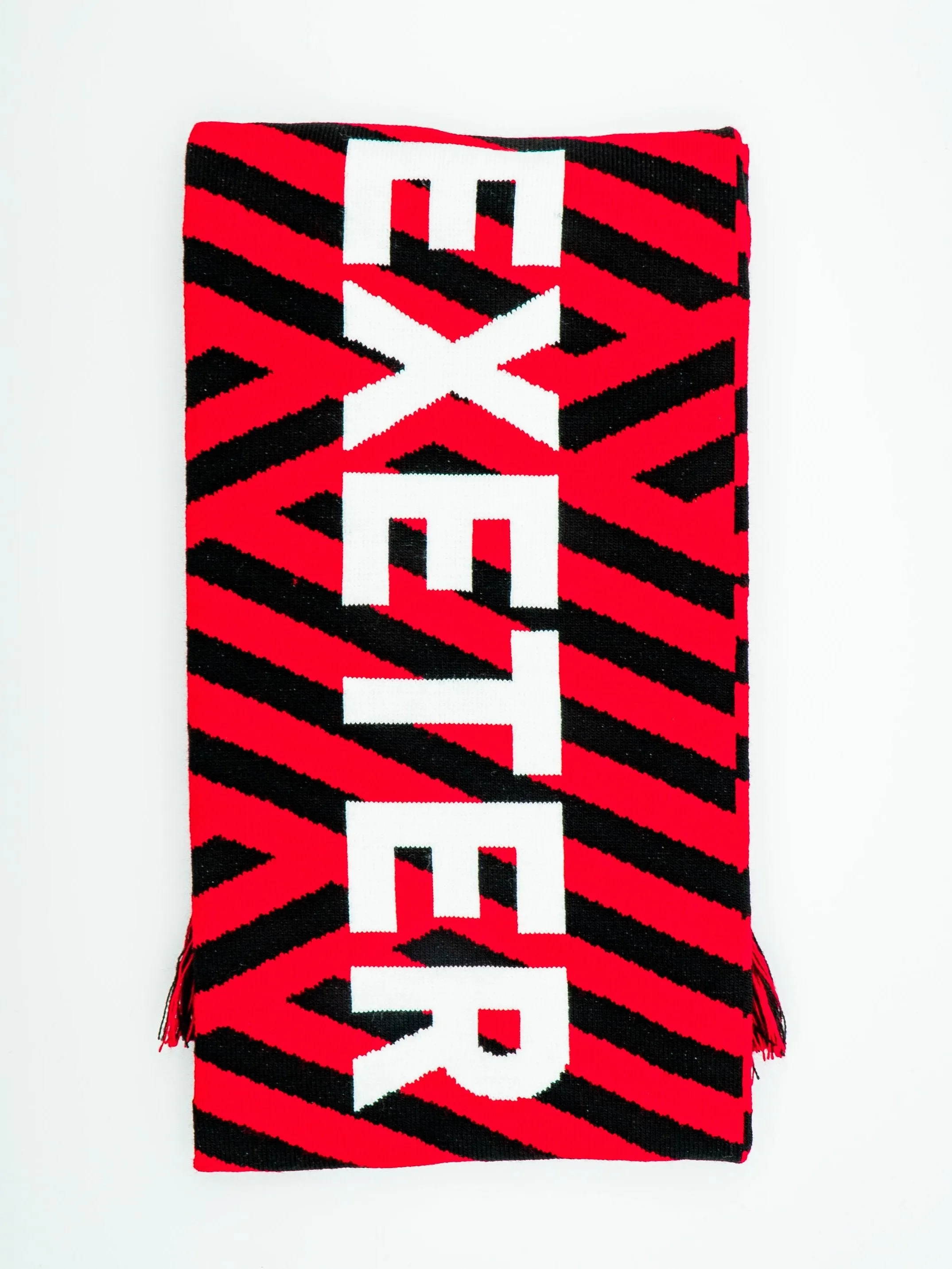Exeter City Zig Zag Scarf