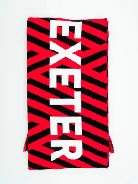 Exeter City Zig Zag Scarf