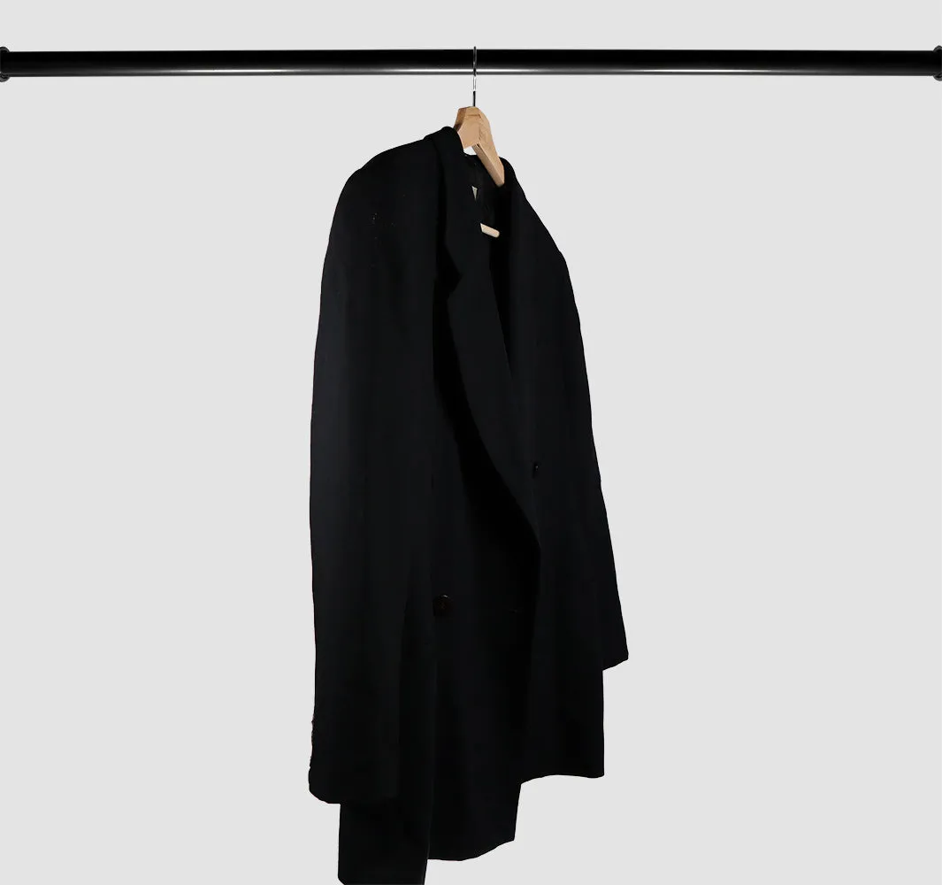 Fashion House Sanyo Double-Breasted Wool Suit Coat (S)
