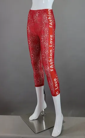 FAshion Love Lace Leggings