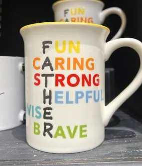 Father Anagram Mug