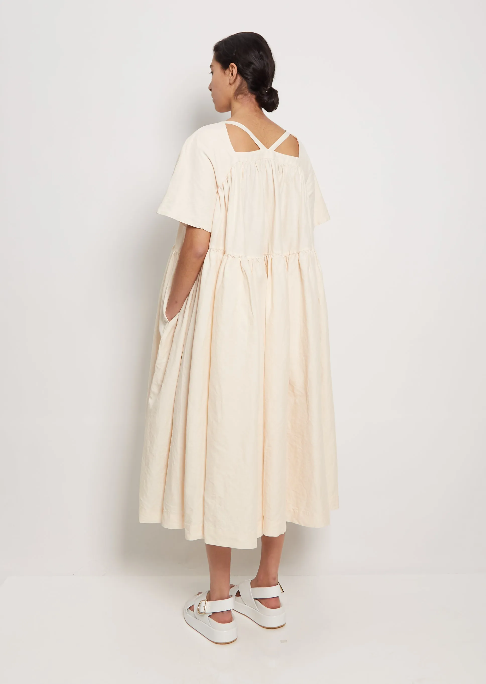 Fine Ramie Cotton Elsa Dress