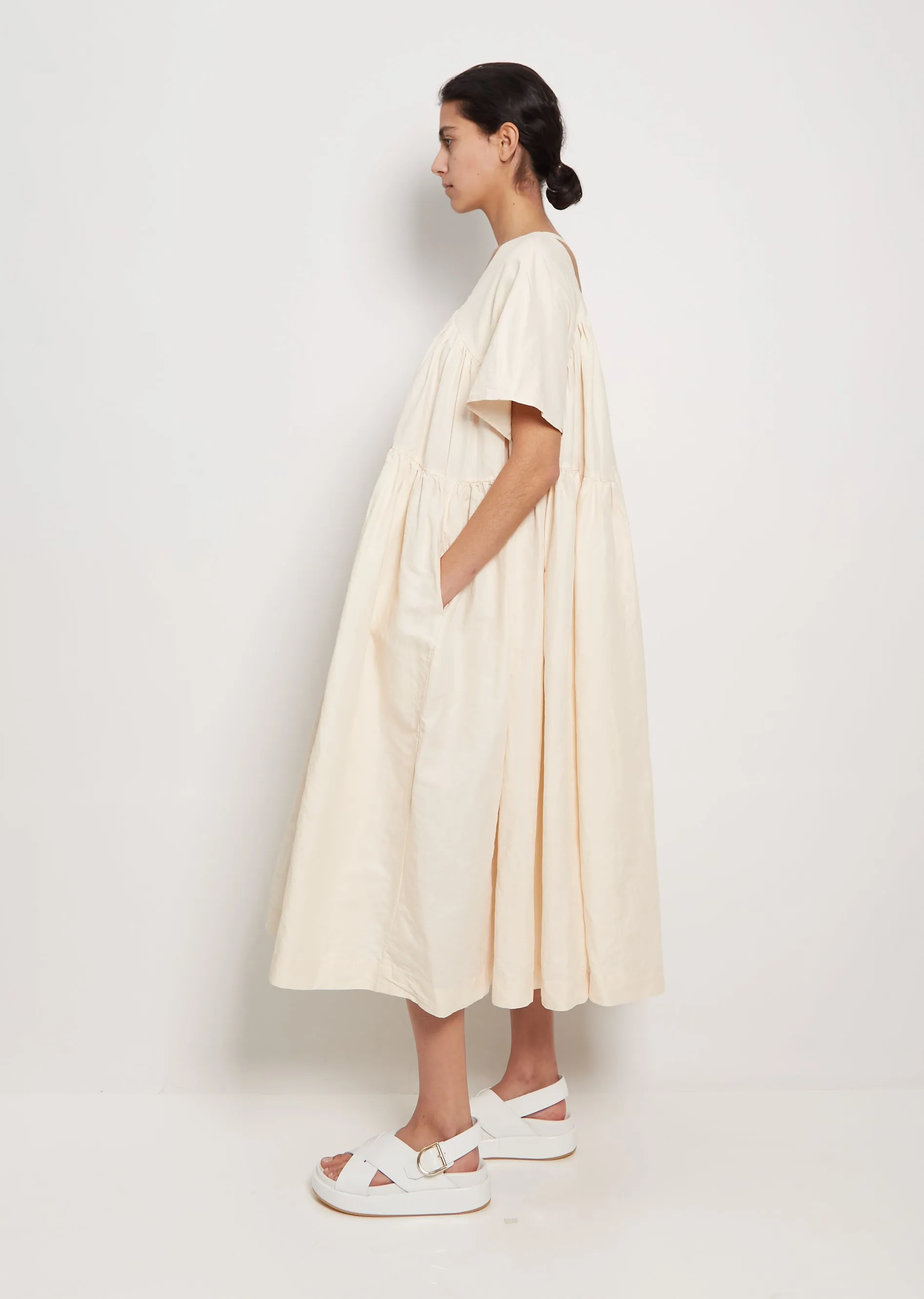 Fine Ramie Cotton Elsa Dress