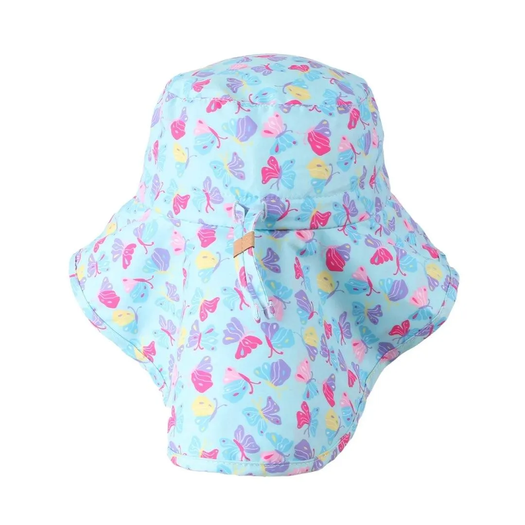 FlapJackKids UPF50 Kids Sun Hat with Neck Cape