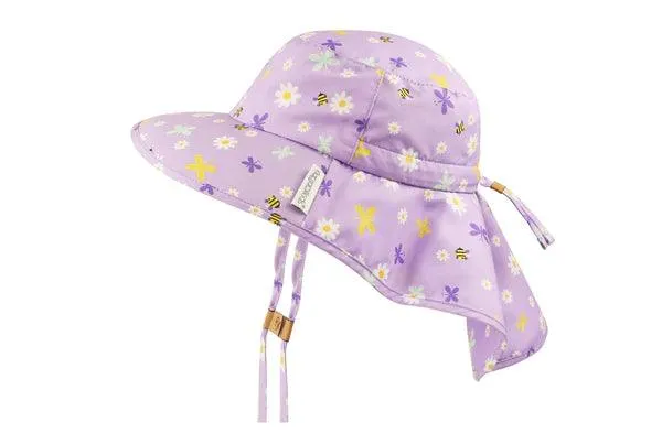 FlapJackKids UPF50 Kids Sun Hat with Neck Cape