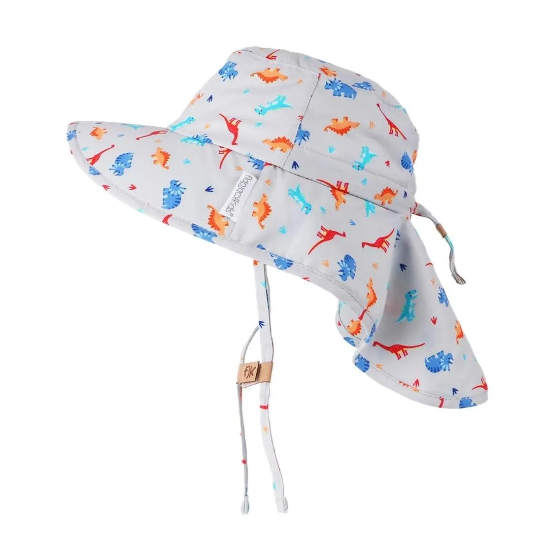 FlapJackKids UPF50 Kids Sun Hat with Neck Cape