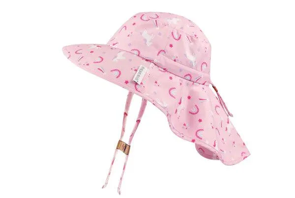 FlapJackKids UPF50 Kids Sun Hat with Neck Cape