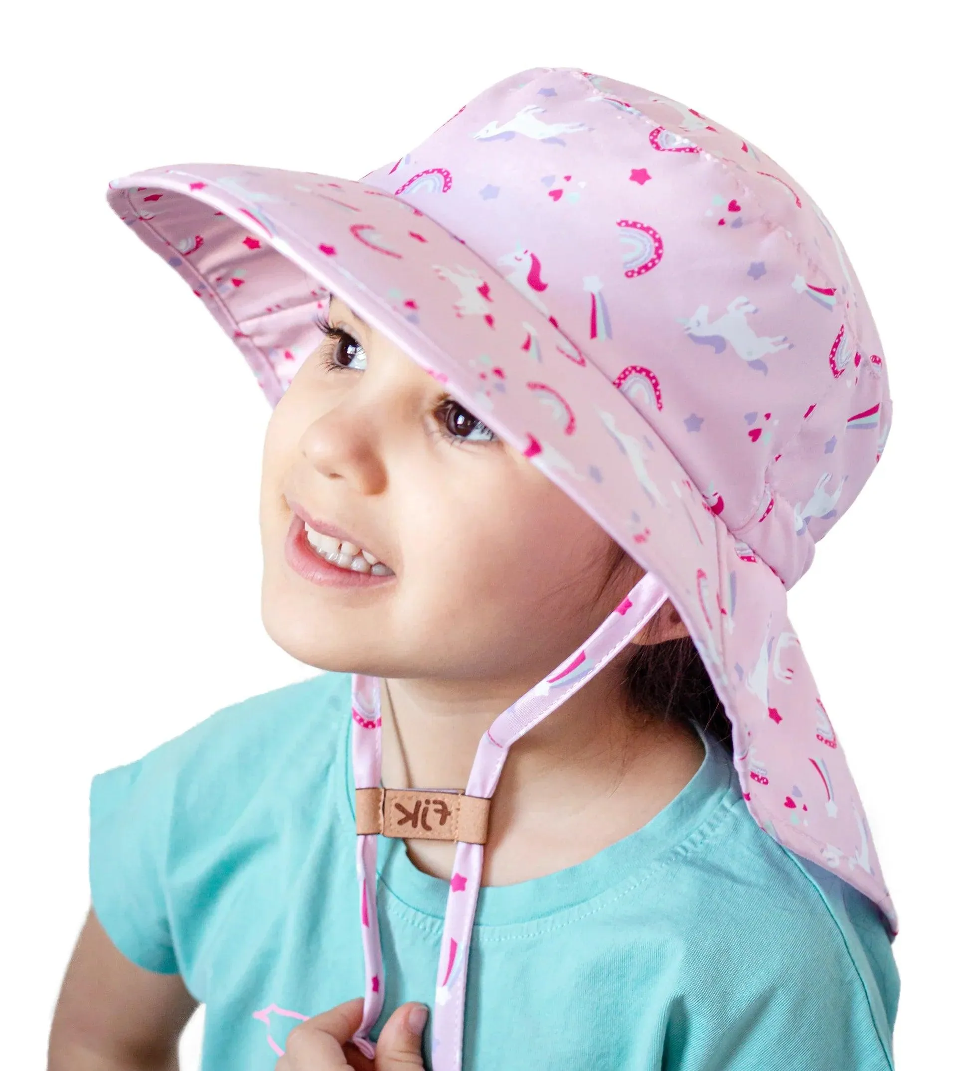 FlapJackKids UPF50 Kids Sun Hat with Neck Cape